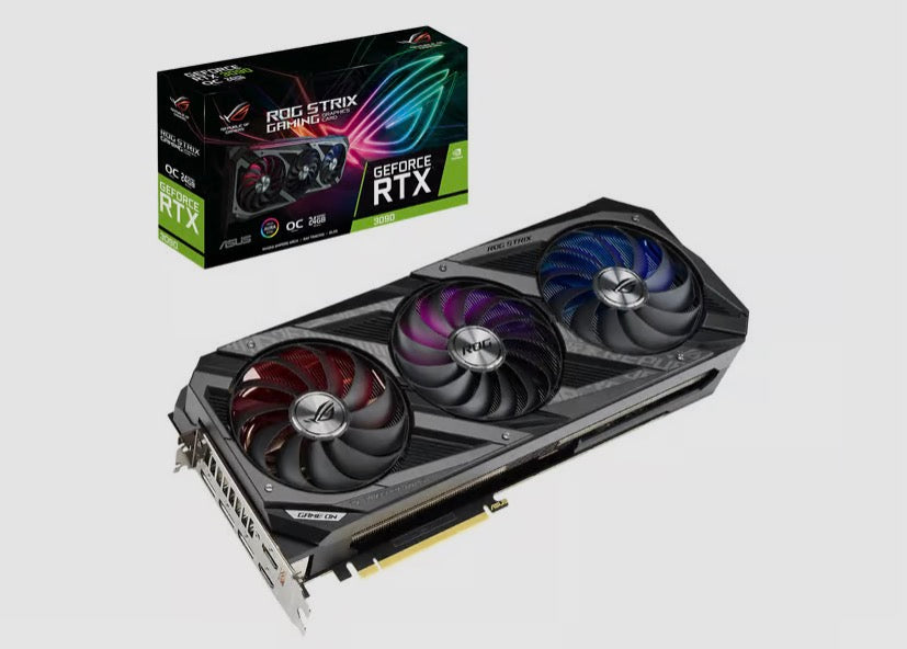 NVIDIA GeForce RTX 3090 24GB GDDR6X Graphics Card | 8K Gaming + Ray Tracing + AI + Studio GPU