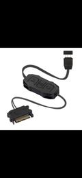 SATA to ARGB 5V 3-Pin RGB Controller Hub | Inline RGB Controller for PC Fans & LED Strips